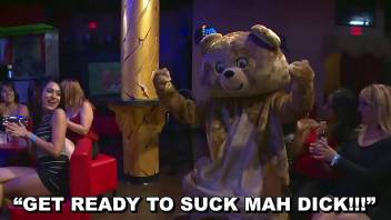 DANCING BEAR - The Sluts Are All About That CFNM Life #YOLO